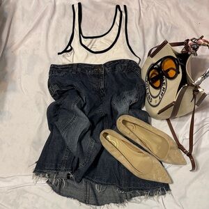 Metro 7 Denim Skirt